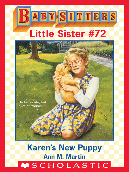 Title details for Karen's New Puppy by Ann M. Martin - Wait list